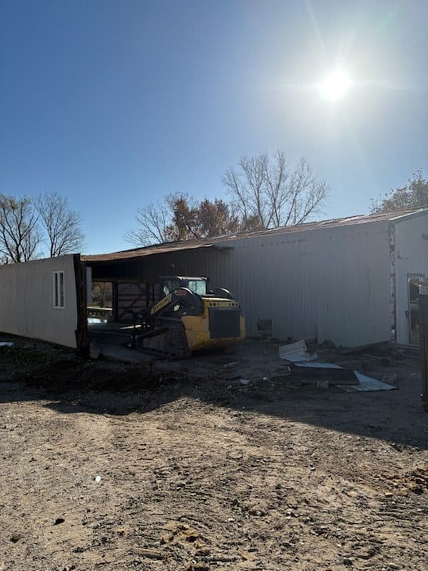 Gallery photos for Demolition of a Shop Near Newton: Image #2