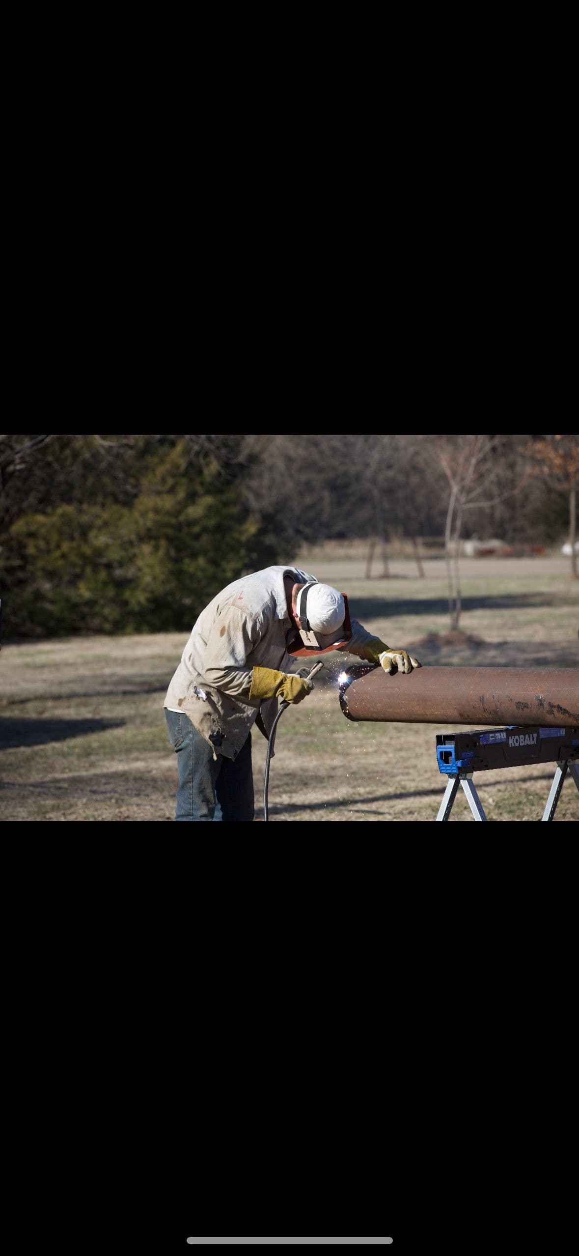 Impressive 24-Foot Steel Cross Installation